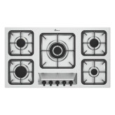 اجاق گاز استیل 5 شعله بیمکث کد 5098