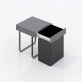 سطل زباله تک مخزنه انتی باکتریال 25 لیتری ایتین