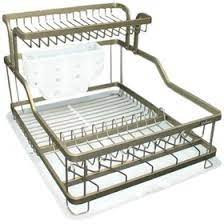 جا ظرفی 2 طبقه الومینیوم زیتونی