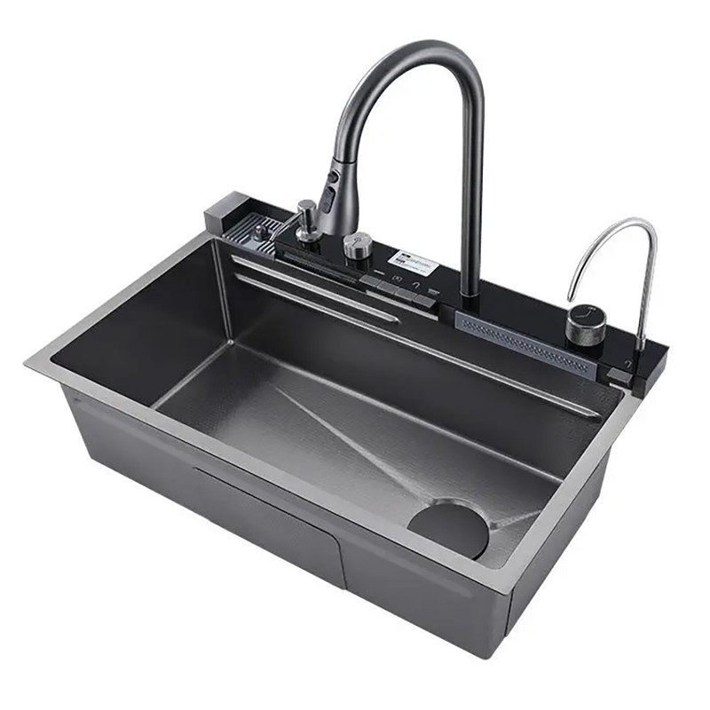 سینک ابشاری 7 کلید کارتریج فلزی