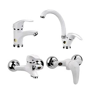 ست شیرآلات شیذر مدل ارس رنگ سفید